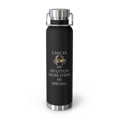 ✨🔮 Enchanted Cancer Copper Insulated Bottle – 22oz of Temperature Magic! 🔮✨