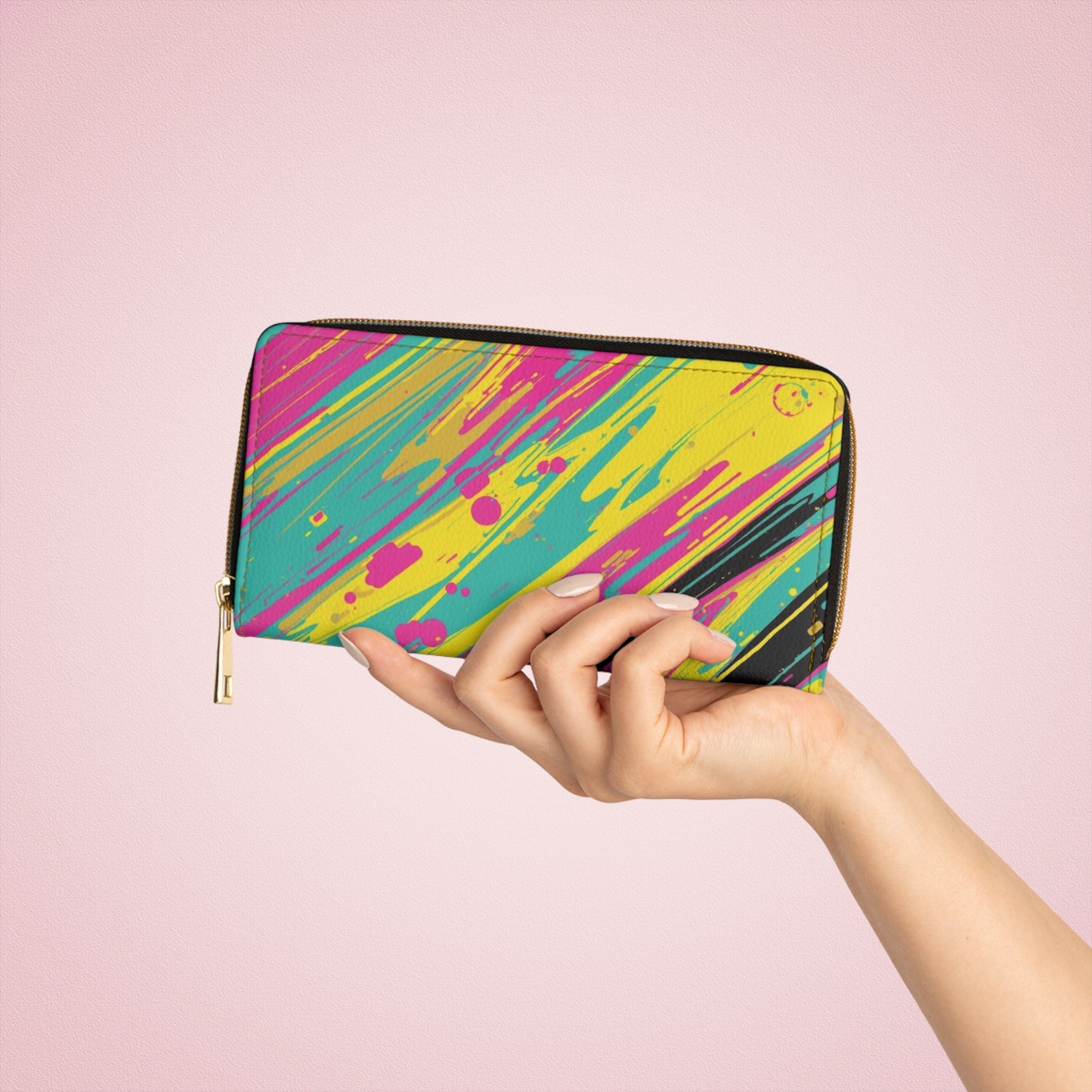 💎✨ Mystical Magic: The Enchanted Zippered Wallet of Elegance & Wonder 🔮💖🌙