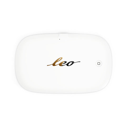 ♌ Aurora UV Phone Sanitizer & Fast Wireless Charging Pad – Leo Edition 🔆♌