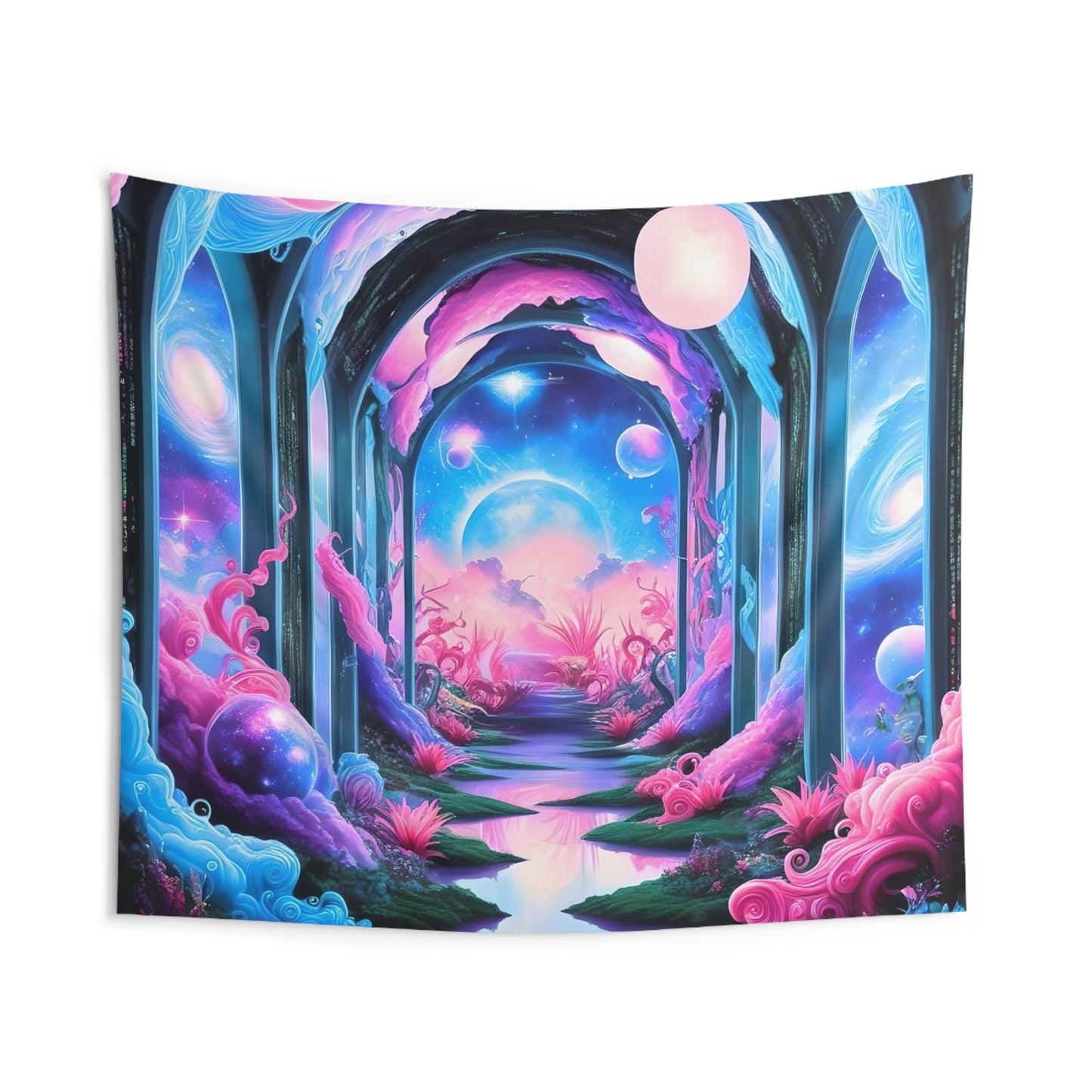 🌟✨ Mystical Aura: Enchanted Tapestry for Your Magical Wall and Captivating Photography Backdrops 📸🪄🌙