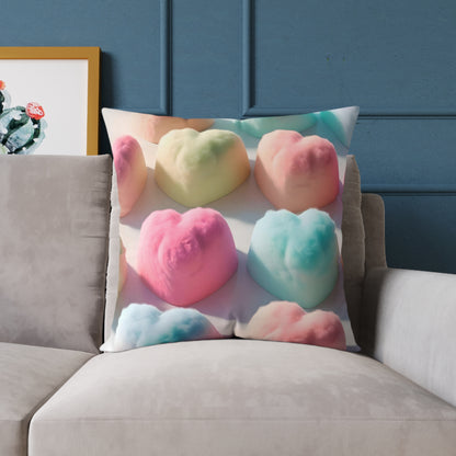 Love in Bloom: Enchanted Decorative Pillow for a Cozy Touch