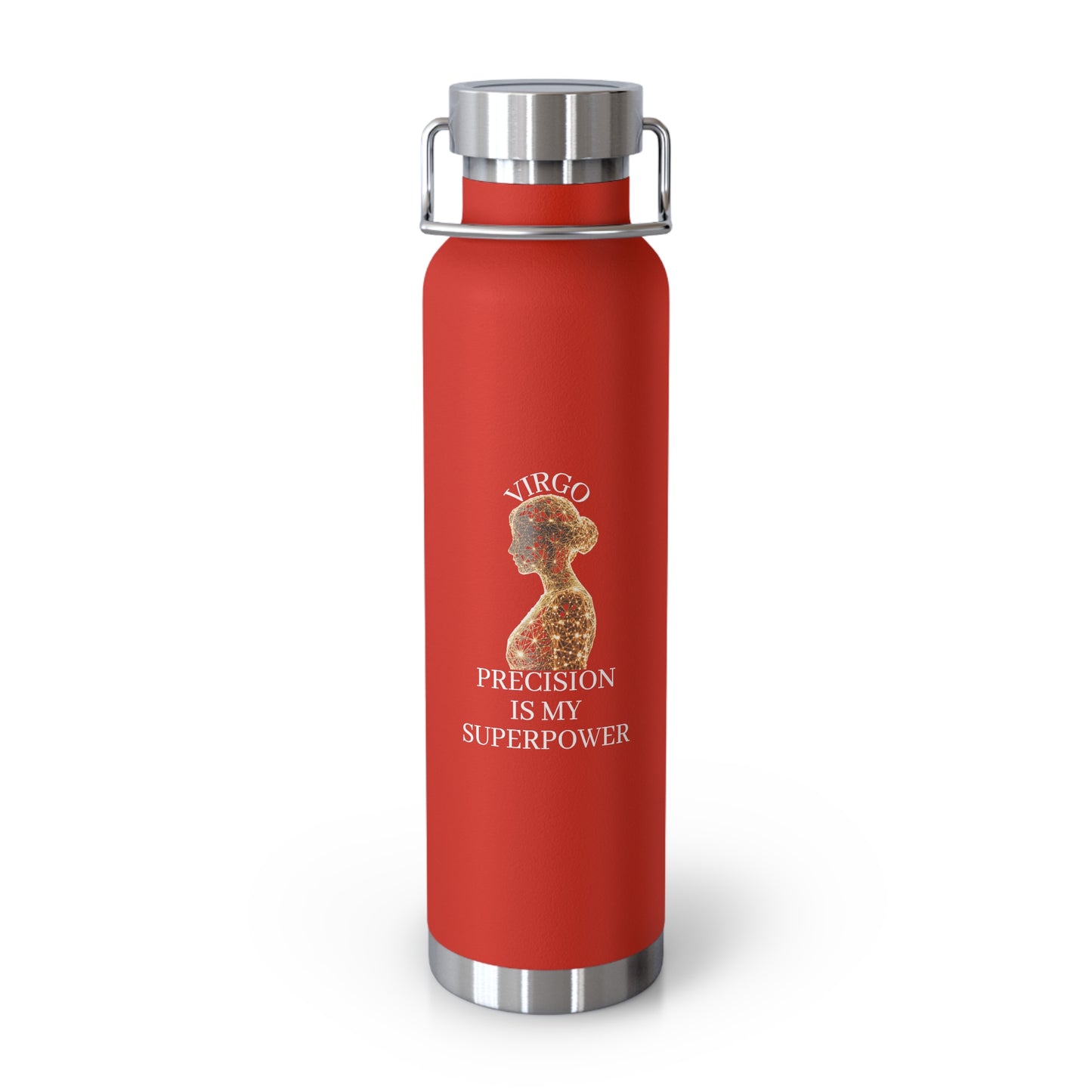 ✨🔮 Enchanted Virgo Copper Insulated Bottle – 22oz of Temperature Magic! 🔮✨