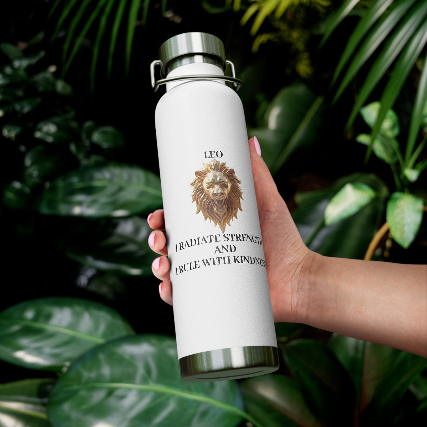 ✨🔮 Enchanted Leo Copper Insulated Bottle – 22oz of Temperature Magic! 🔮✨