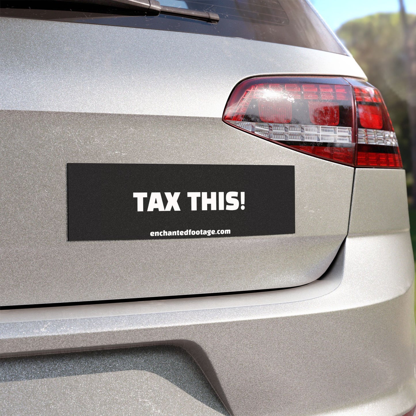🤍 The Enchanted Statement™ Bumper Sticker | The Enchanted Drive Collection 🤍