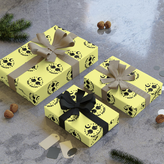 🤍 Baby Pisces Wrapping Paper | The Little Zodiac™ Collection 🤍