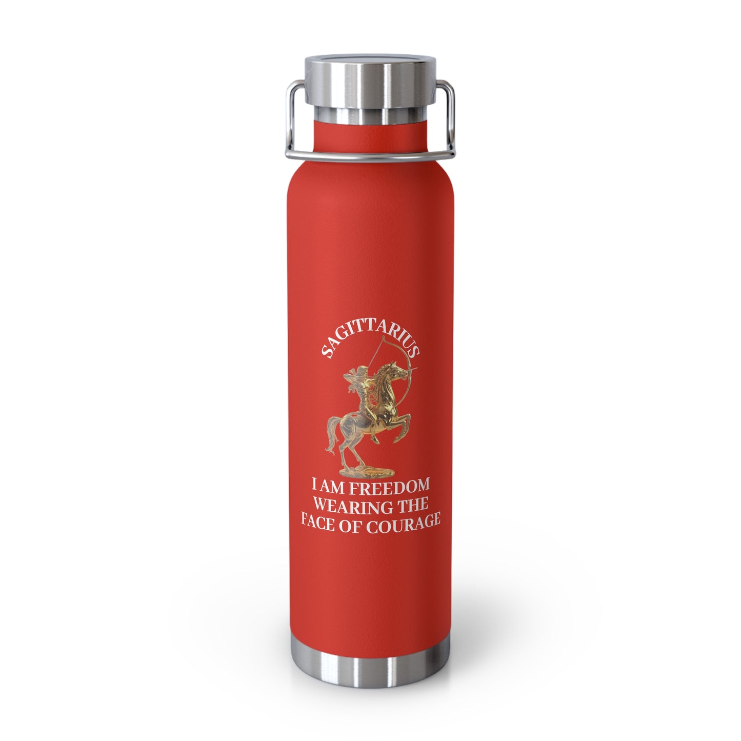 ✨🔮 Enchanted Sagittarius Copper Insulated Bottle – 22oz of Temperature Magic! 🔮✨