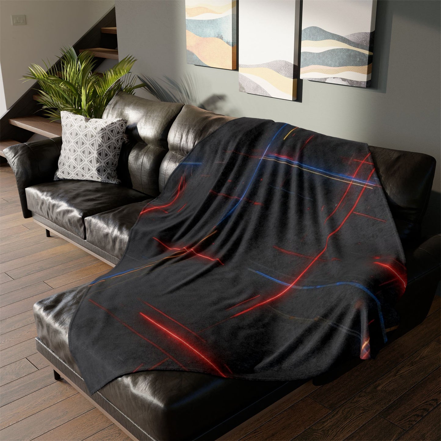 🌙✨ The Enchanted Dreamscape Blanket ✨🌙 Ultra-Soft Cosmic Comfort Throw • Limited One-of-a-Kind Design • 60" × 80"