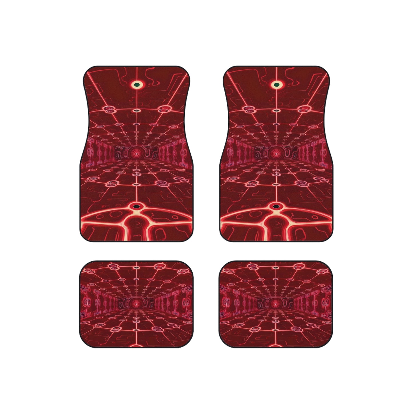✨ Spellbound Style: 4-Piece Enchanted Car Mats 🌟🚗🔮