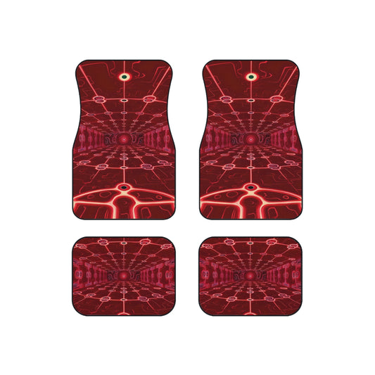 ✨ Spellbound Style: 4-Piece Enchanted Car Mats 🌟🚗🔮