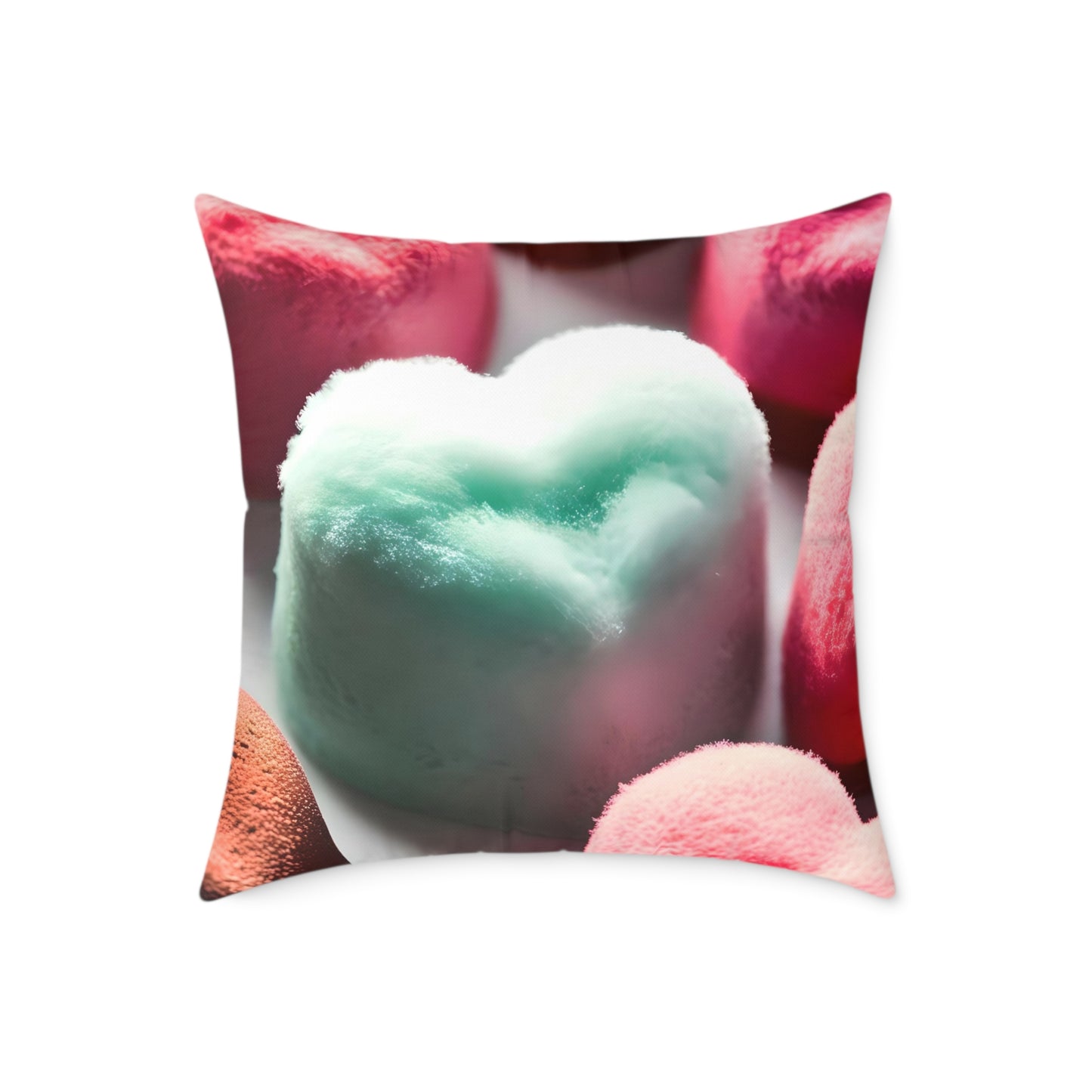 Love in Bloom: Enchanted Decorative Pillow for a Cozy Touch