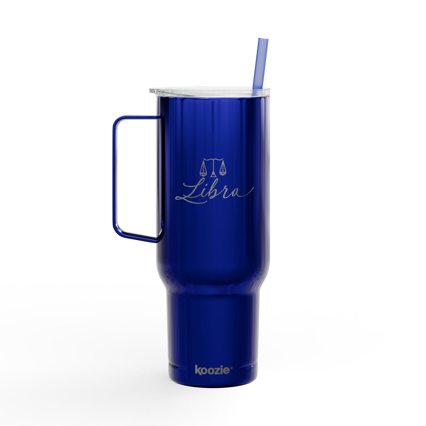 Cosmic Libra Signatures ✨ 40oz Engraved Zodiac Tumbler