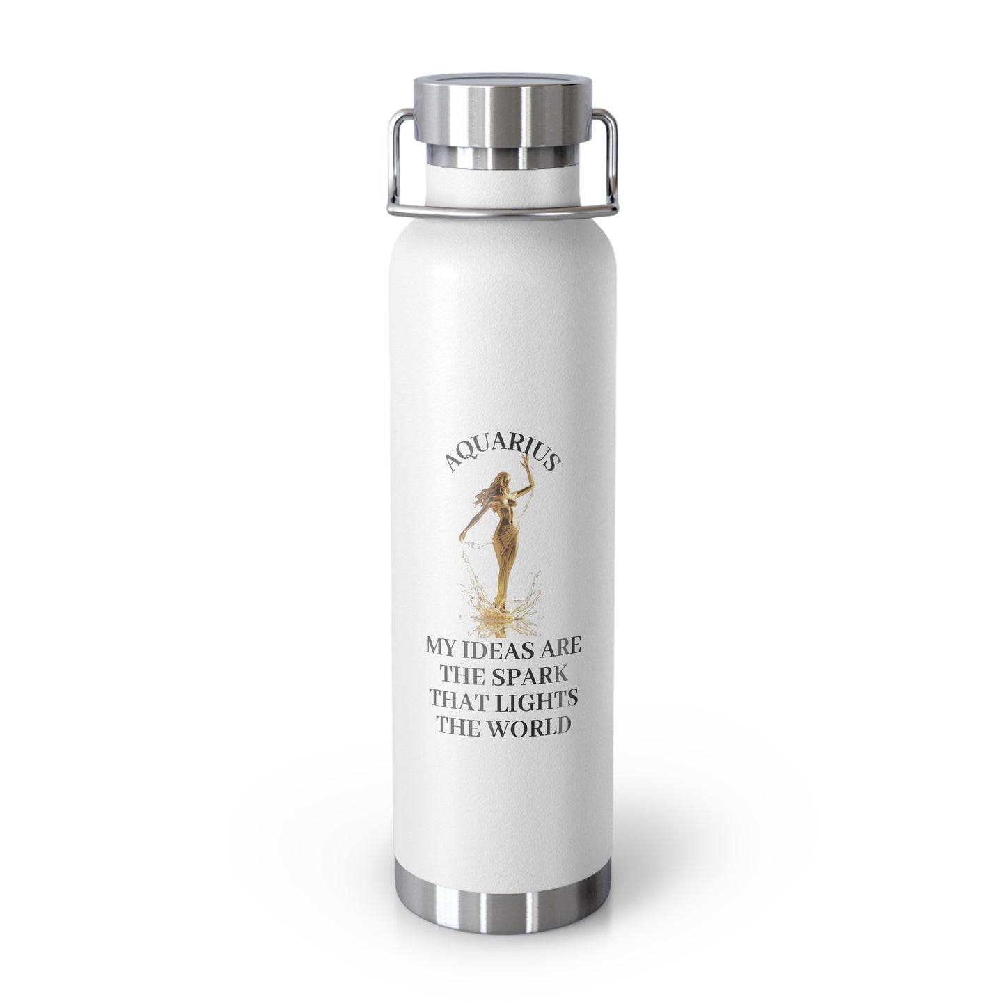 ✨🔮 Enchanted Aquarius Copper Insulated Bottle – 22oz of Temperature Magic! 🔮✨