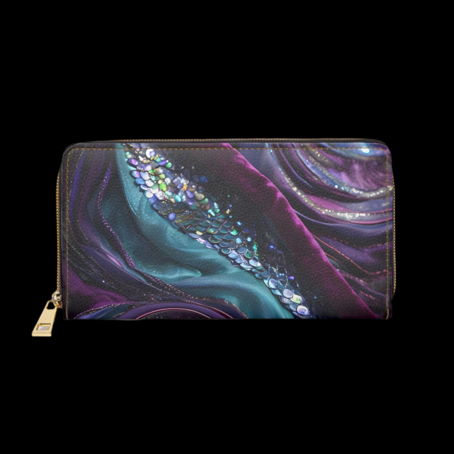 💎✨ Mystical Magic: The Enchanted Zippered Wallet of Elegance & Wonder 🔮💖🌙