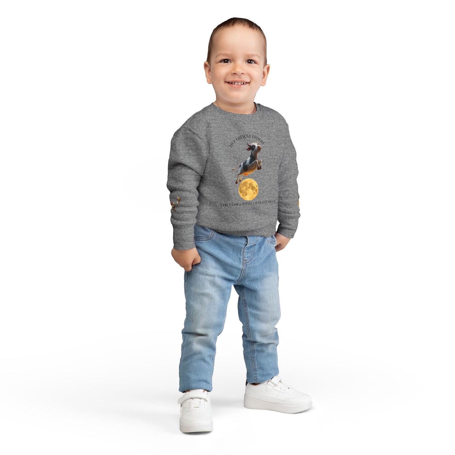 🦄✨ The Enchanted Cozy: One-of-a-Kind Toddler Sweatshirt 🌈🧸