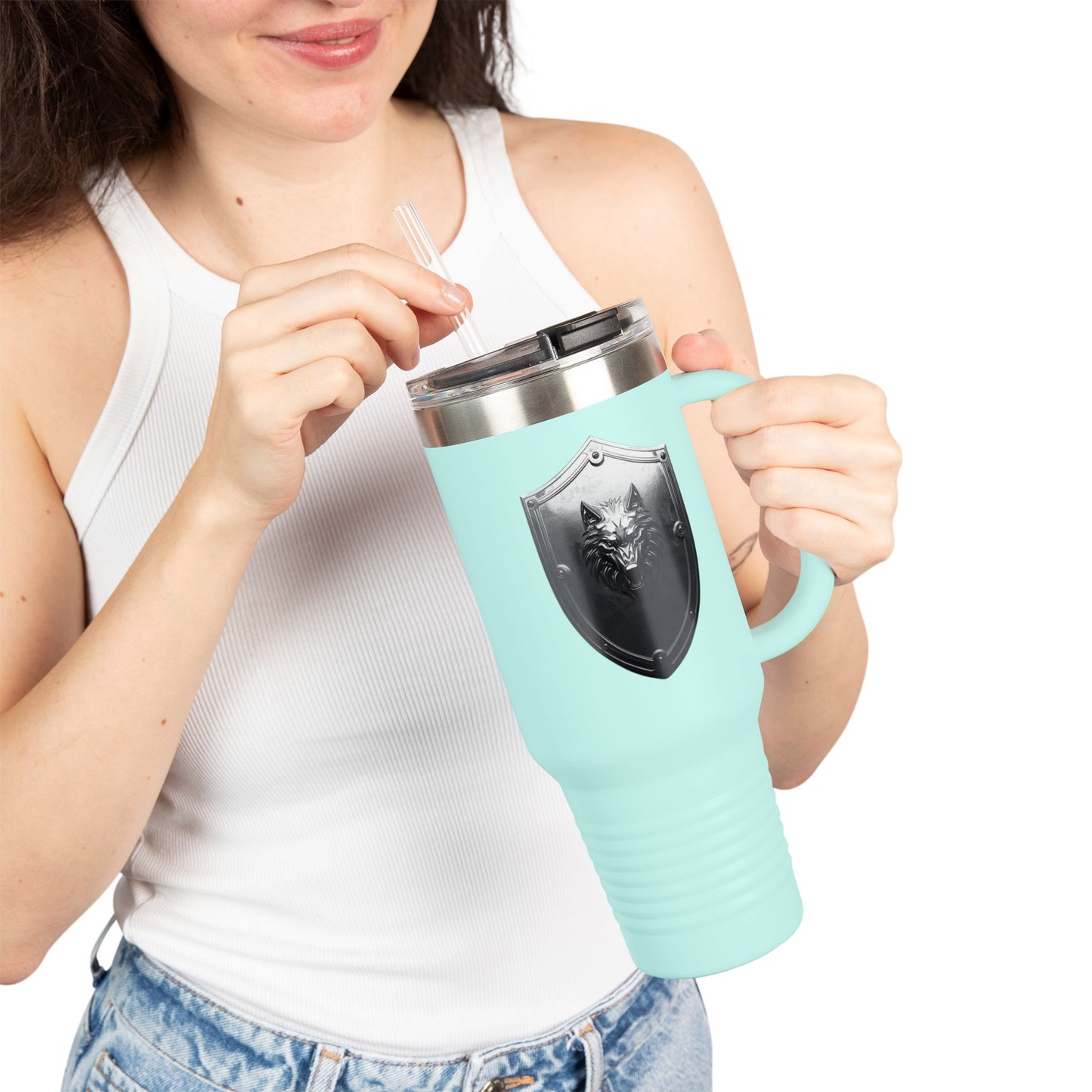 🤍 Enchanted Emblem Travel Tumbler 🤍