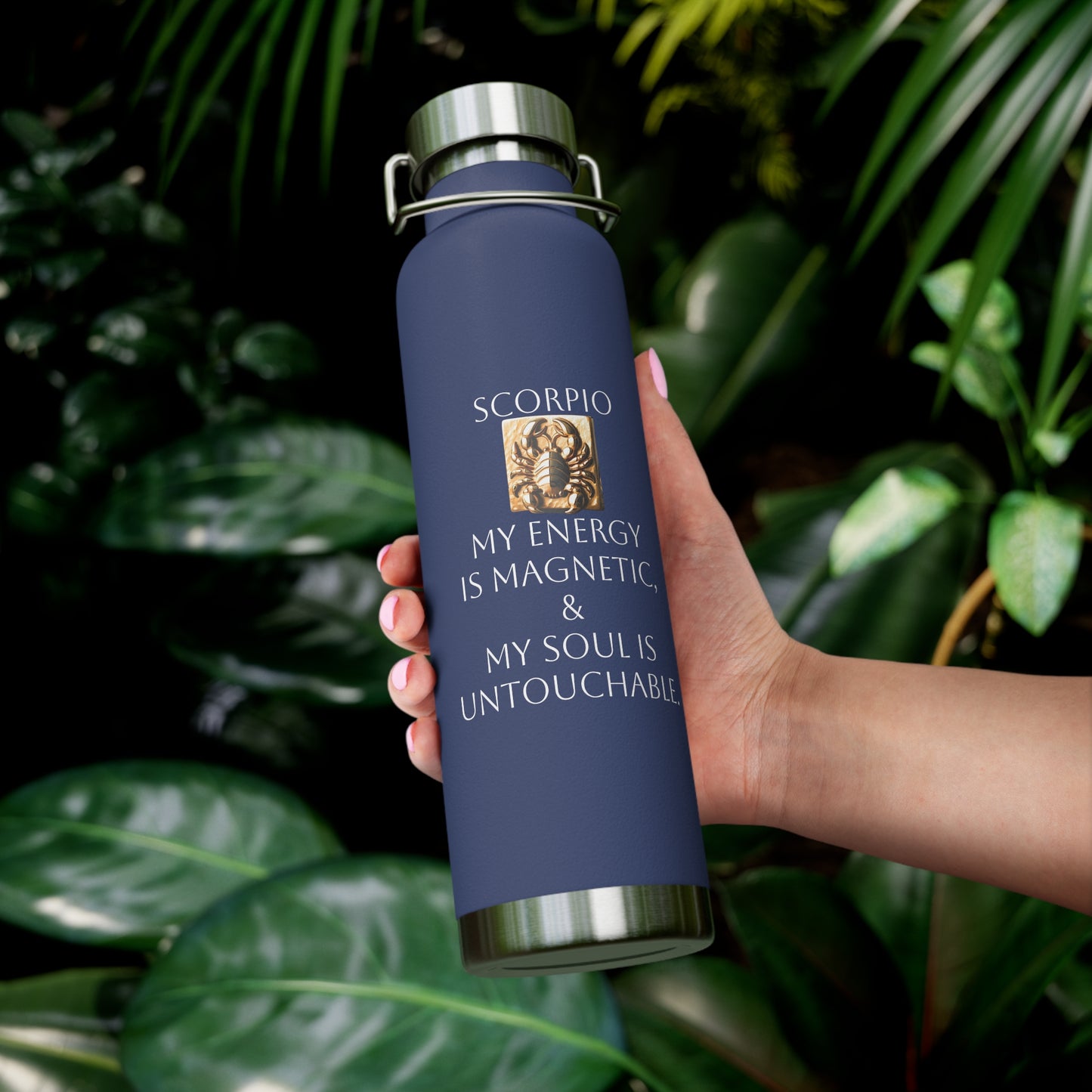 ✨🔮 Enchanted Scorpio Copper Insulated Bottle – 22oz of Temperature Magic! 🔮✨