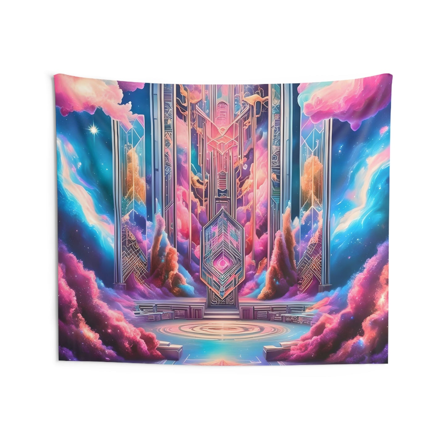 🌟✨ Mystical Aura: Enchanted Tapestry for Your Magical Wall and Captivating Photography Backdrops 📸🪄🌙