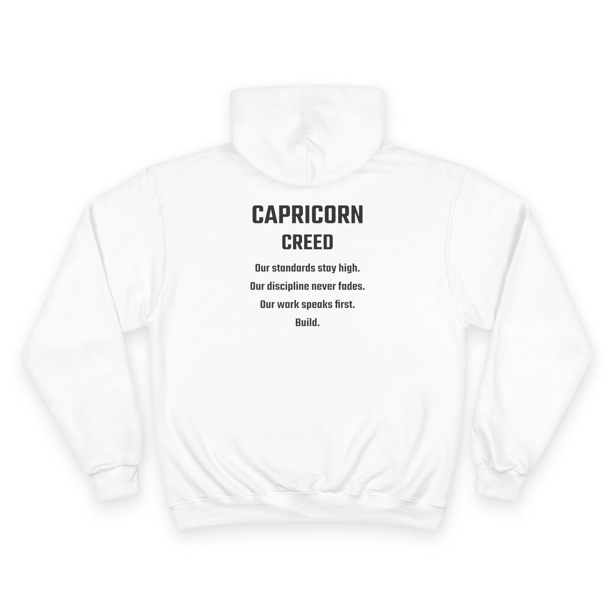 🤍 The Enchanted Order™ Capricorn Creed Hoodie 🤍