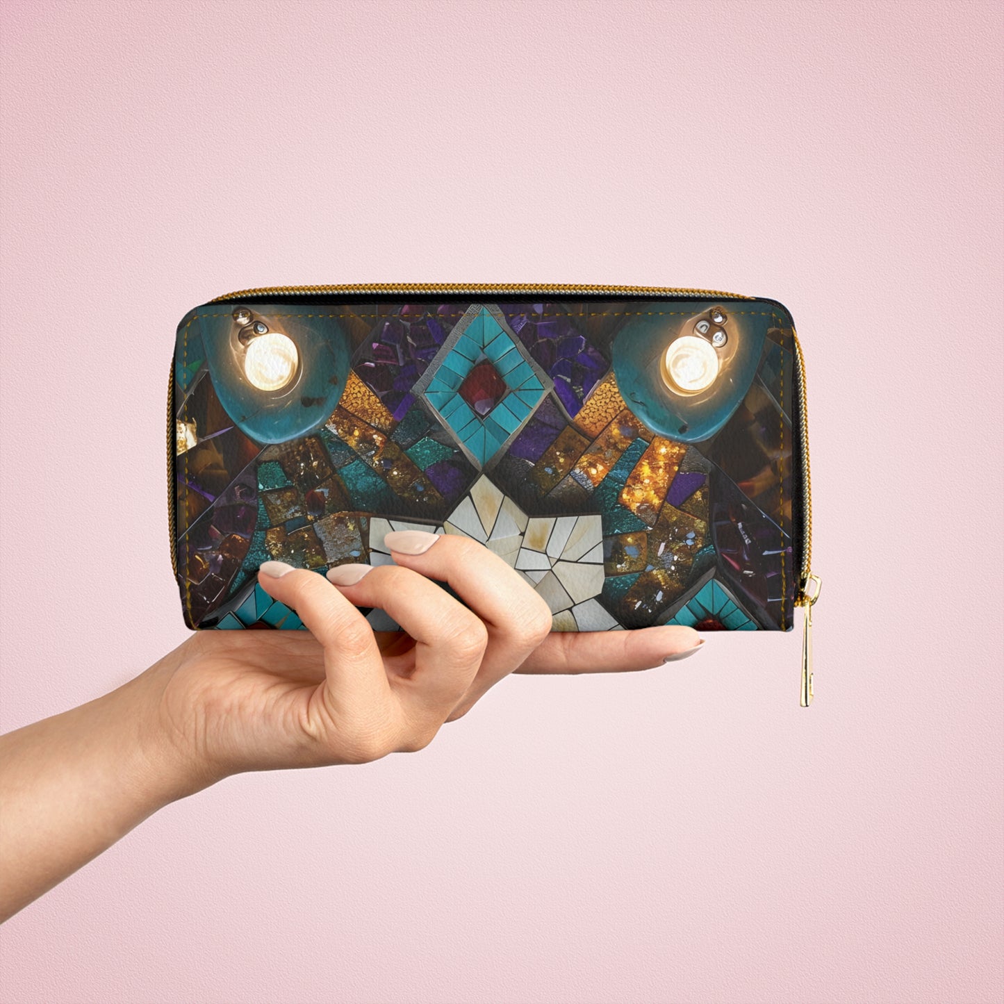 💎✨ Mystical Magic: The Enchanted Zippered Wallet of Elegance & Wonder 🔮💖🌙