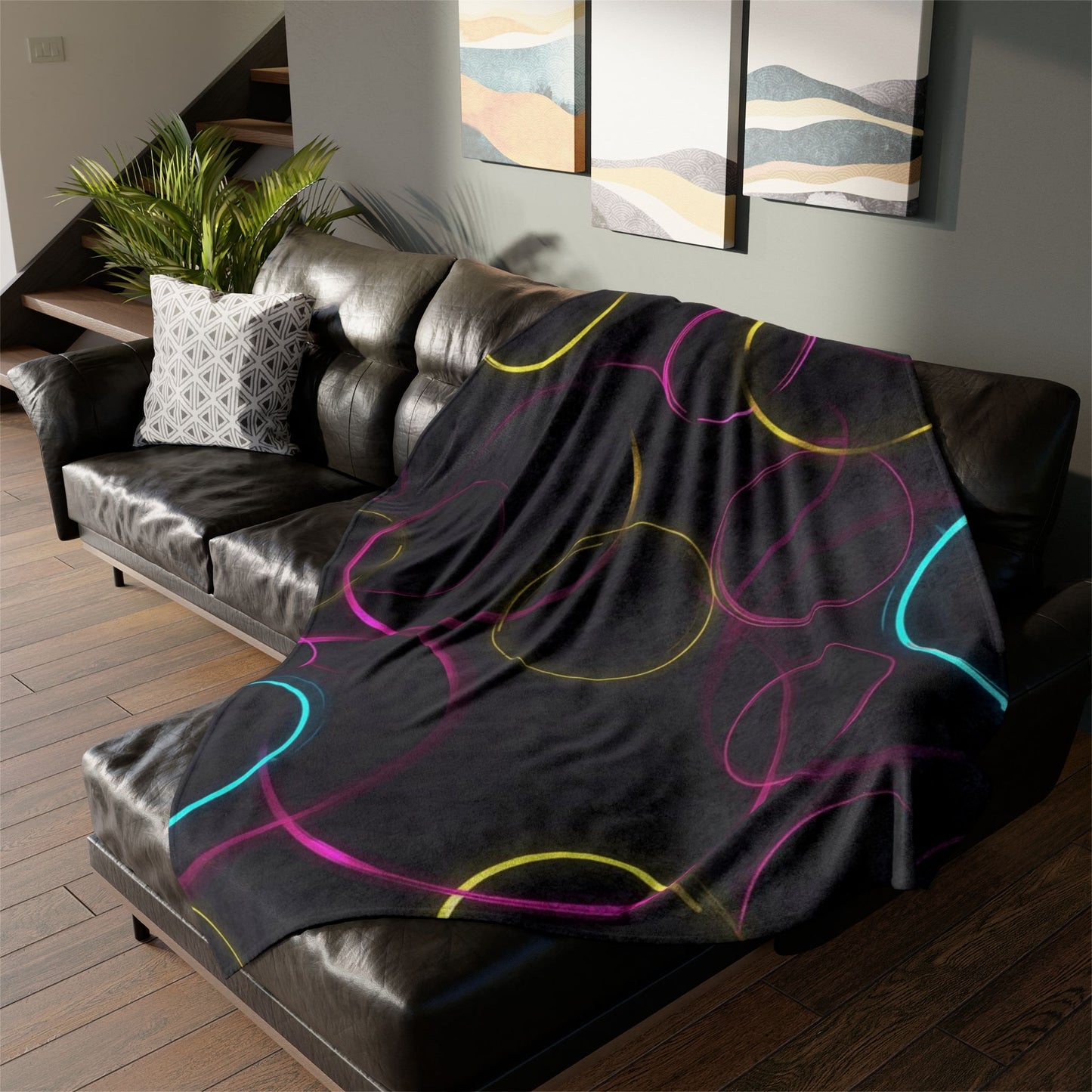 🌙✨ The Enchanted Dreamscape Blanket ✨🌙 Ultra-Soft Cosmic Comfort Throw • Limited One-of-a-Kind Design • 60" × 80"