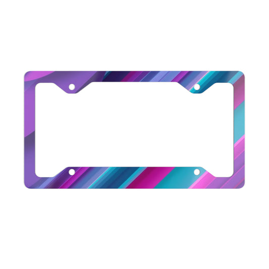 ✨🚗 The Enchanted Drive: Glossed Glory License Plate Frame – Luxury Custom Metal Accent 💎🌙