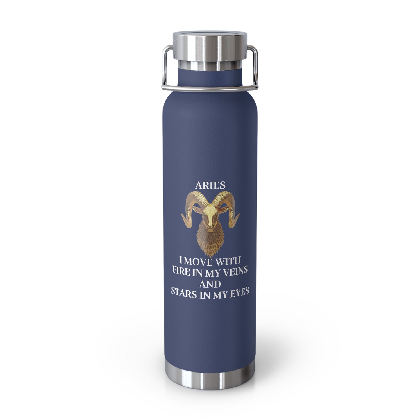 ✨🔮 Enchanted Aries Copper Insulated Bottle – 22oz of Temperature Magic! 🔮✨