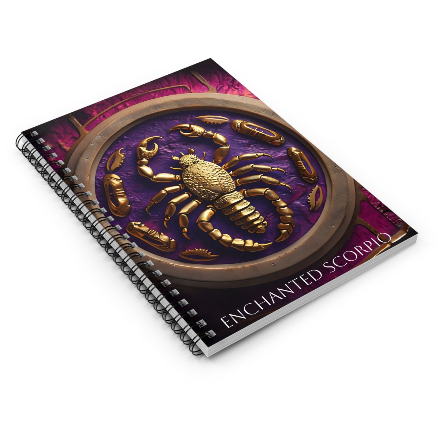 🦂✨ Enchanted Scorpio Zodiac Journal – A Mysterious Notebook for Intuitive Souls & Deep Thinkers ♏📖