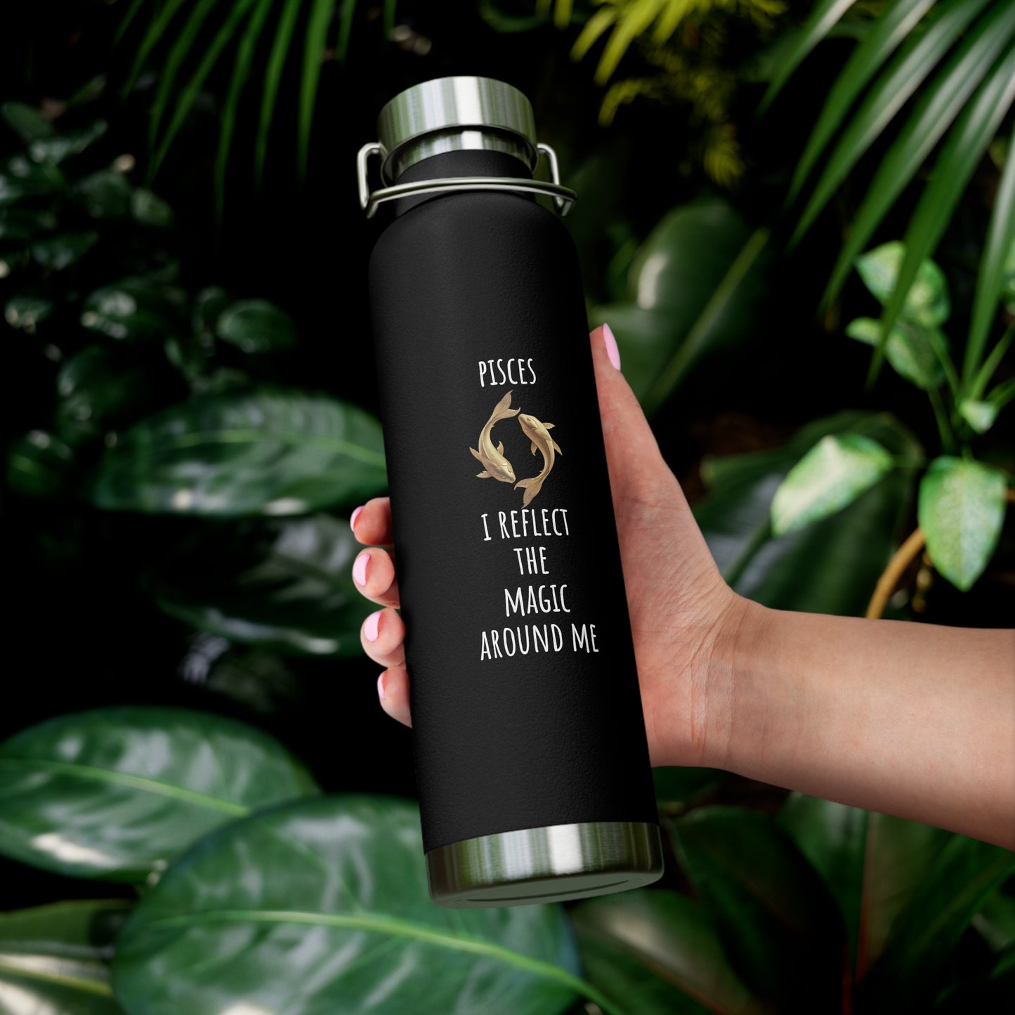✨🔮 Enchanted Pisces Copper Insulated Bottle – 22oz of Temperature Magic! 🔮✨
