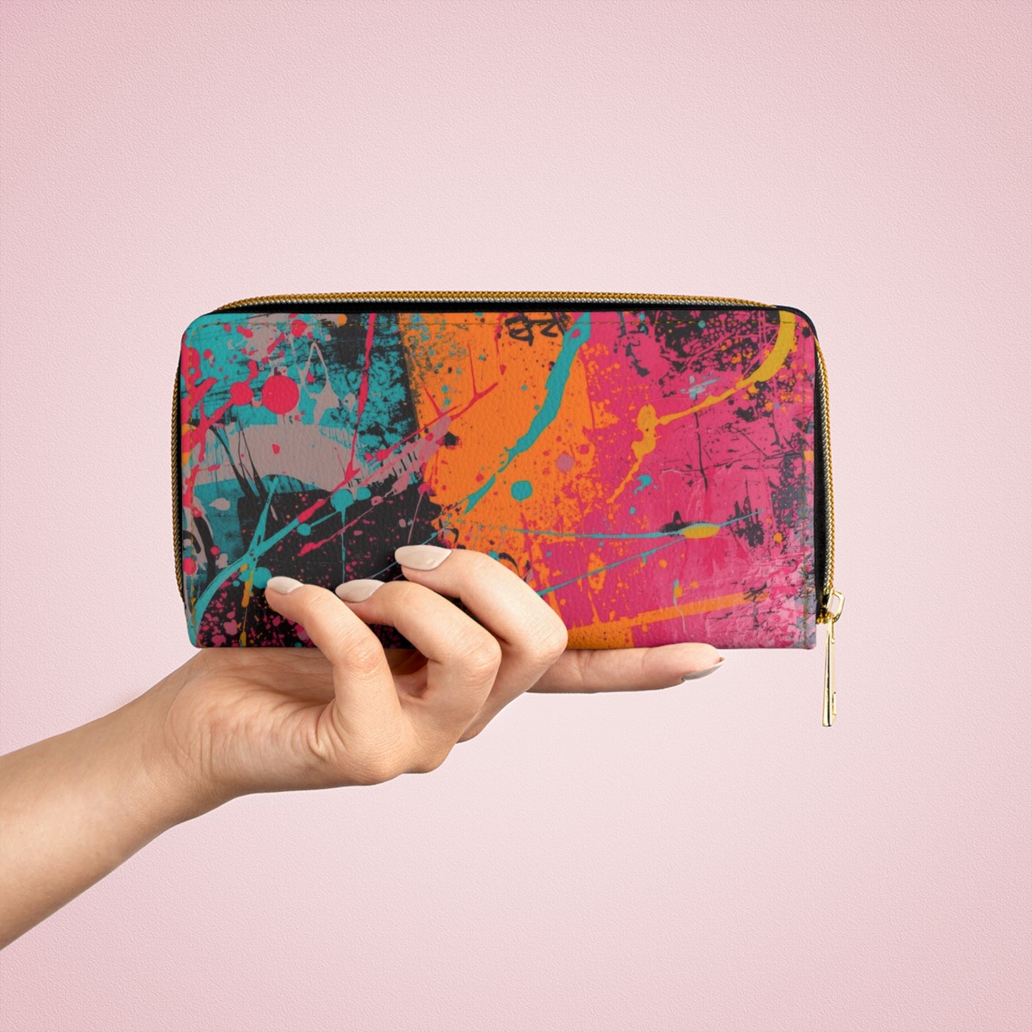 💎✨ Mystical Magic: The Enchanted Zippered Wallet of Elegance & Wonder 🔮💖🌙