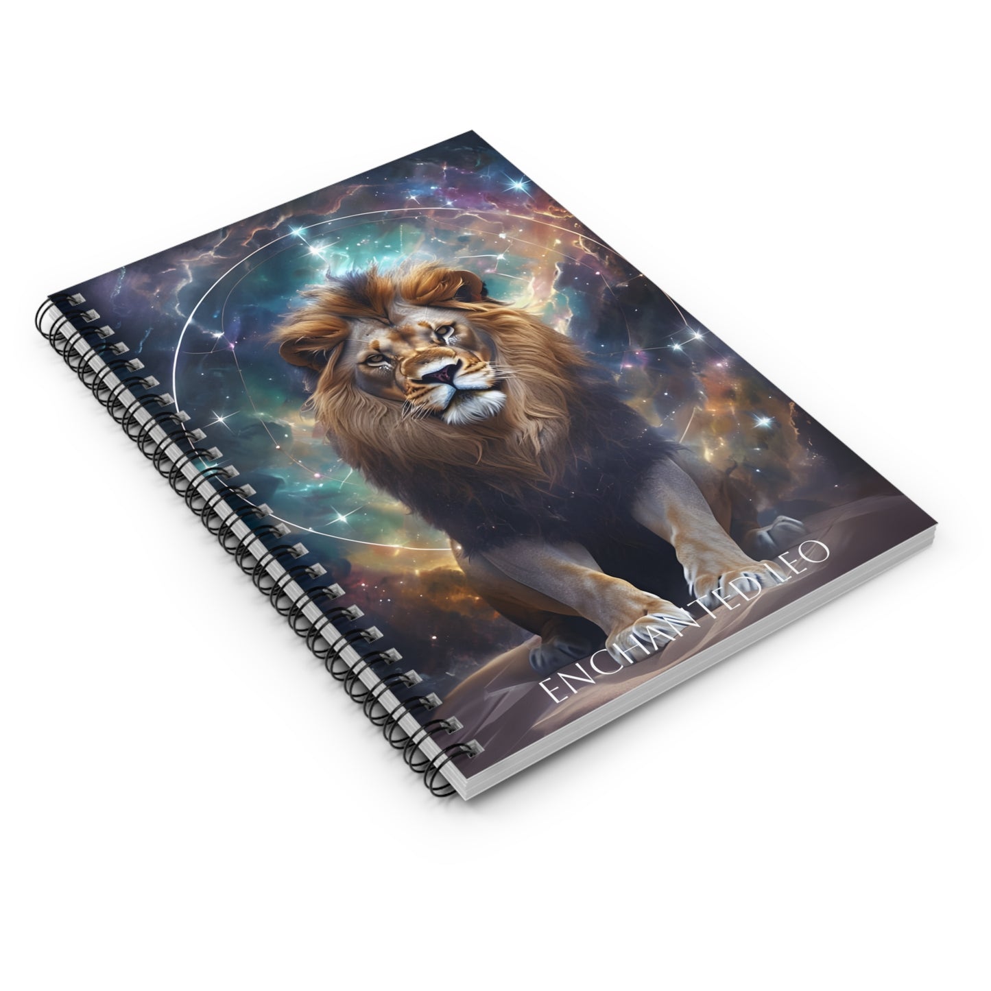 🦁✨ Enchanted Leo Zodiac Journal – A Radiant Notebook for Bold Hearts & Visionary Leaders ♌📖