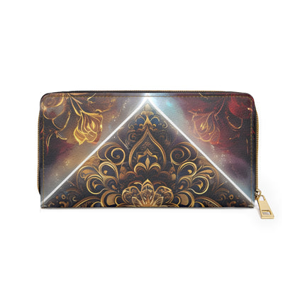 💎✨ Mystical Magic: The Enchanted Zippered Wallet of Elegance & Wonder 🔮💖🌙