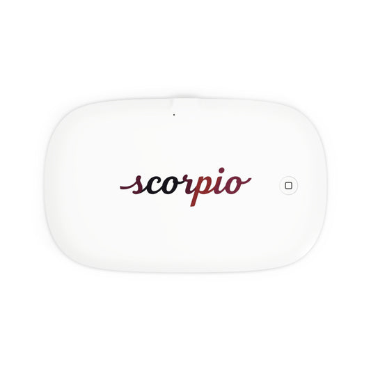 ♏ Aurora UV Phone Sanitizer & Fast Wireless Charging Pad – Scorpio Edition 🦂♏