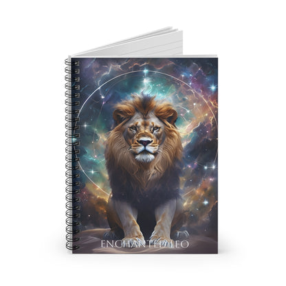 🦁✨ Enchanted Leo Zodiac Journal – A Radiant Notebook for Bold Hearts & Visionary Leaders ♌📖