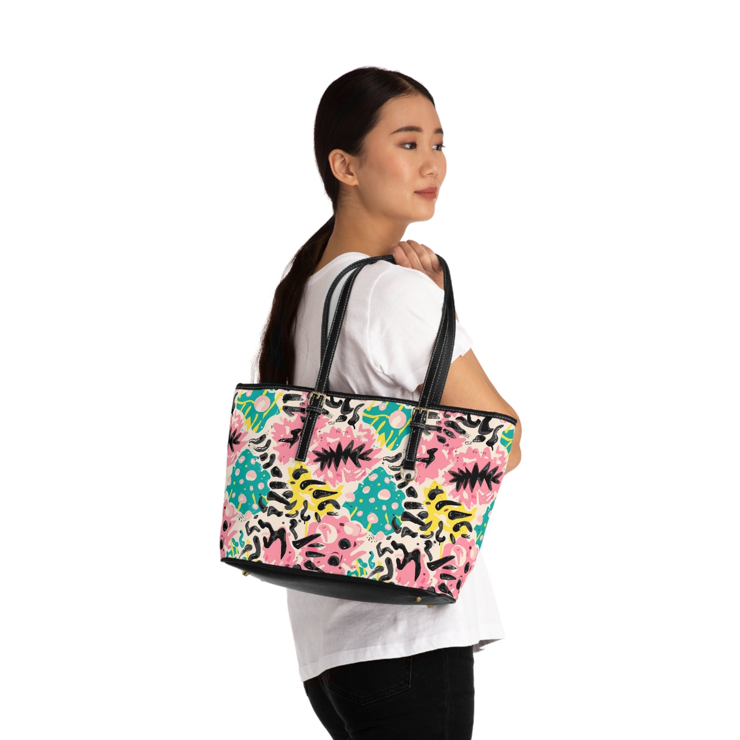 👜✨ The Razzle-Dazzle Double Vision™ PU Leather Shoulder Bag ✨👜🌈