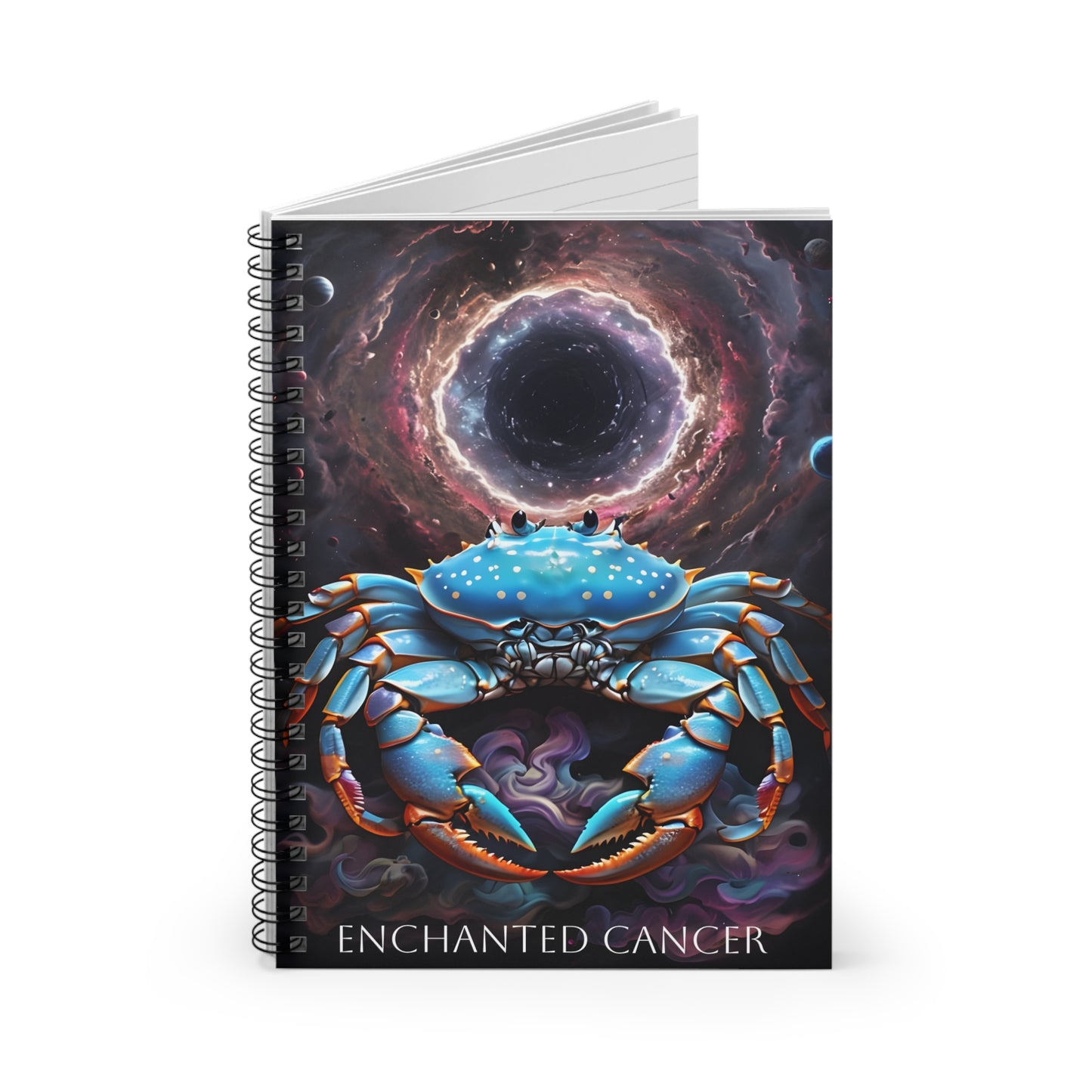 🌙✨ Enchanted Cancer Zodiac Journal – A Nurturing Notebook for Sensitive Souls & Dreamers ♋📖