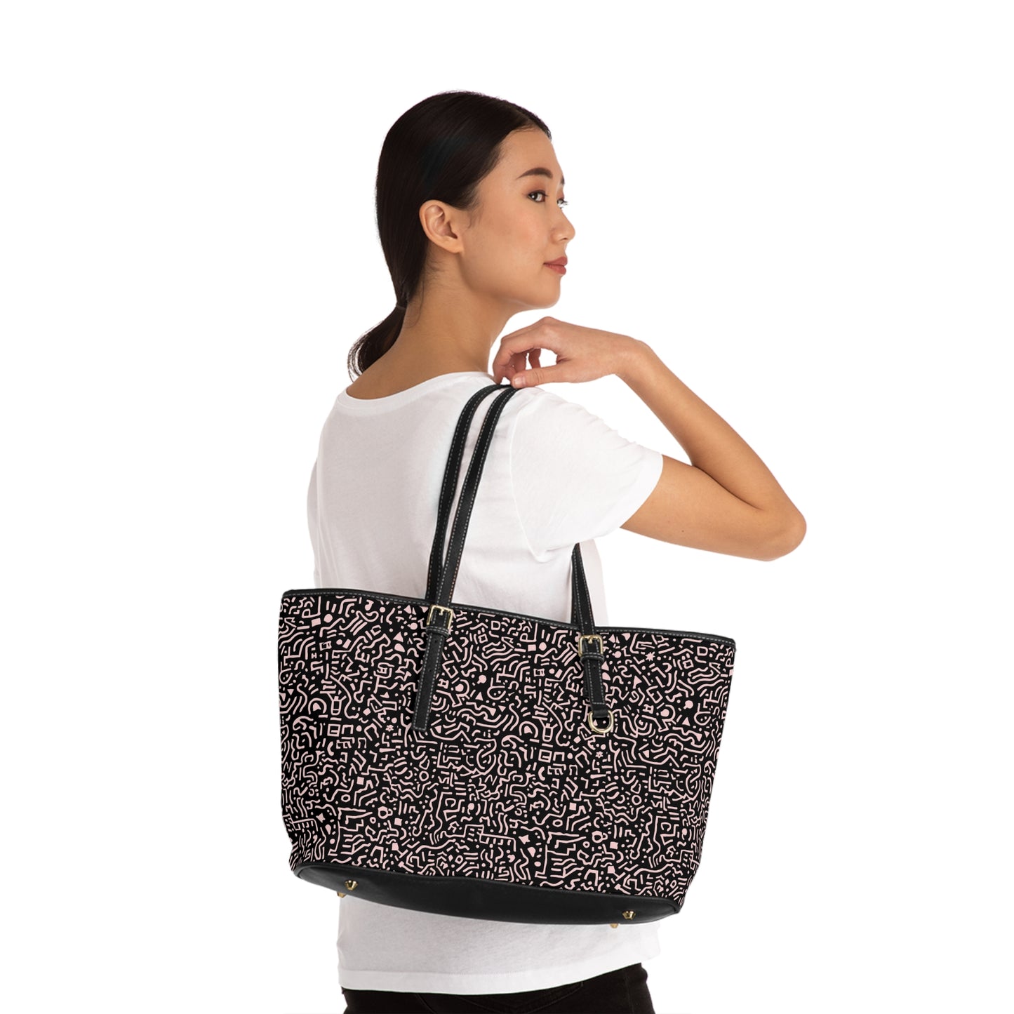 👜✨ The Razzle-Dazzle Double Vision™ PU Leather Shoulder Bag ✨👜🌈