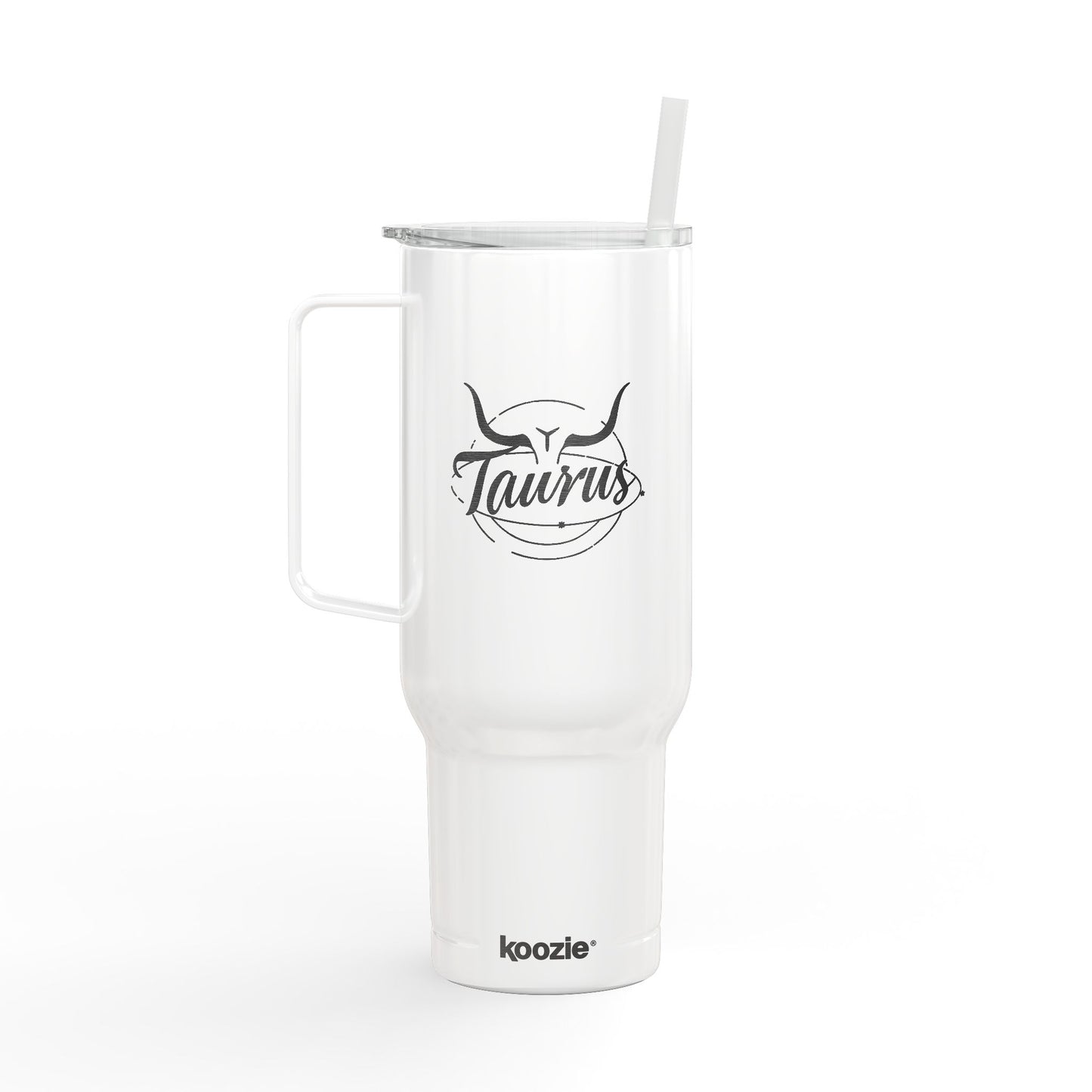 Cosmic Taurus Signatures ✨ 40oz Engraved Zodiac Tumbler