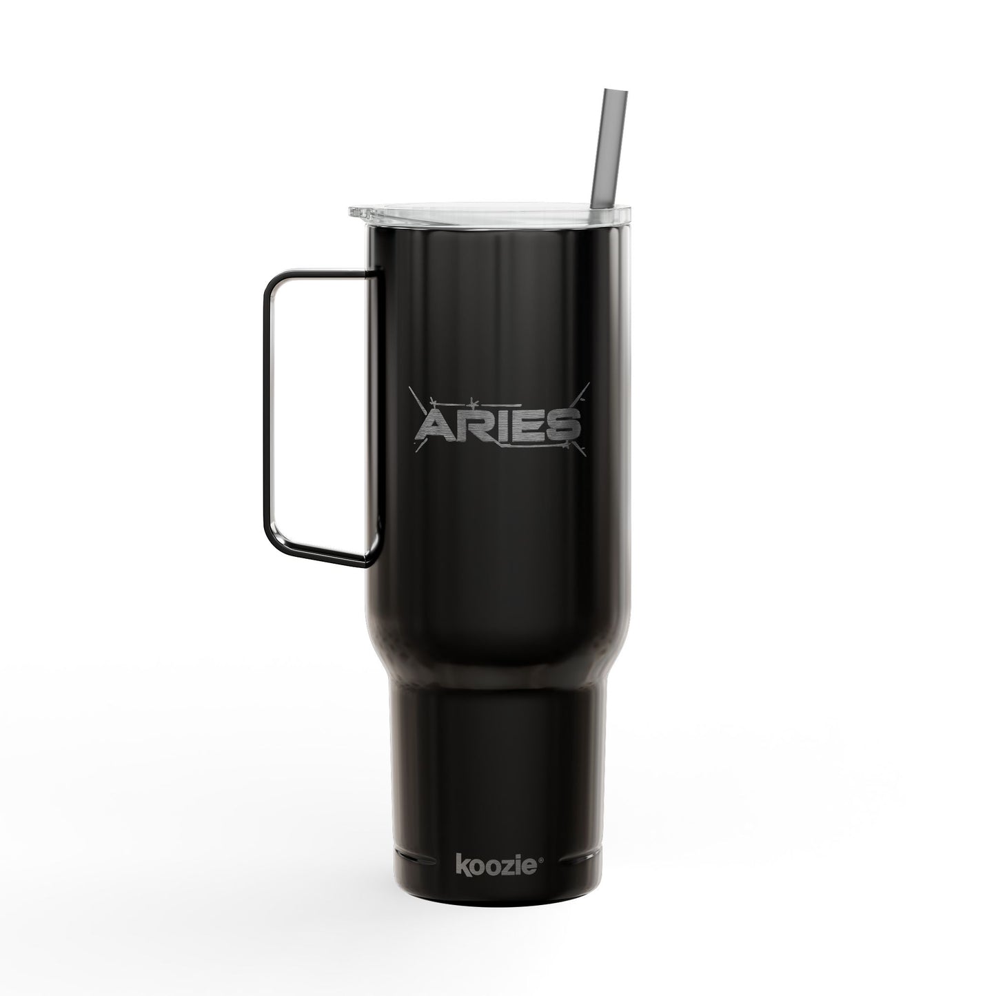 Cosmic Aries Signatures ✨ 40oz Engraved Zodiac Tumbler