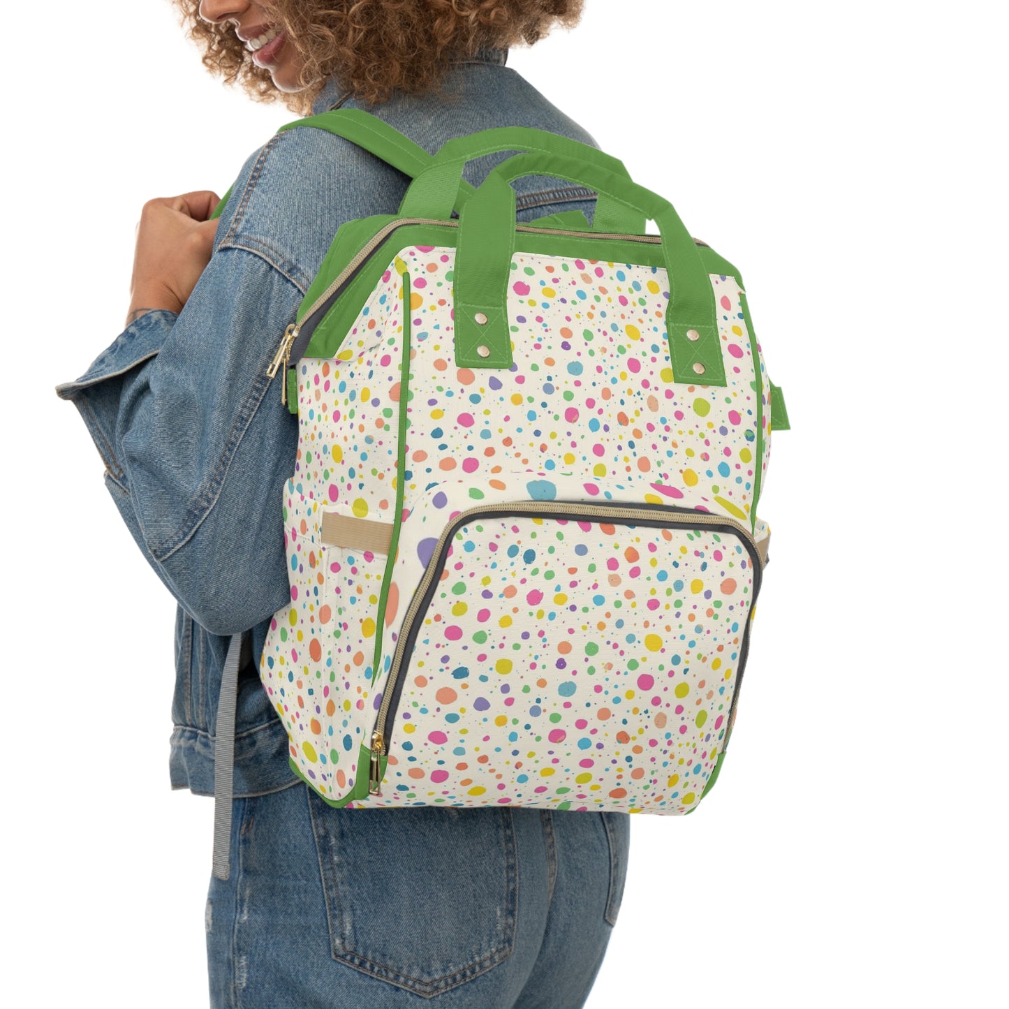 🌈✨ Enchanted Everyday Diaper Backpack ✨🌈  One-of-One Design • Stylish • Ready for Real Life