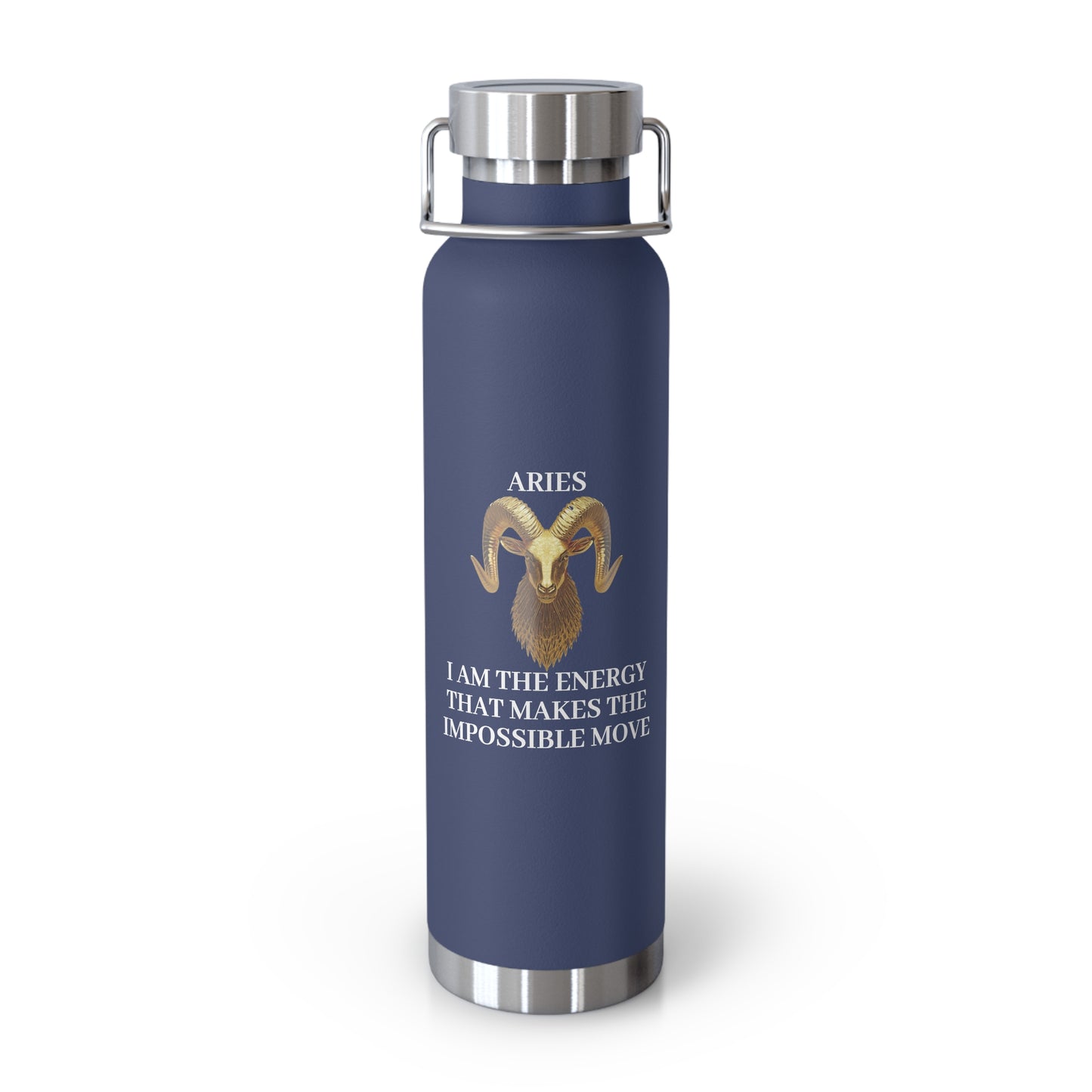✨🔮 Enchanted Aries Copper Insulated Bottle – 22oz of Temperature Magic! 🔮✨