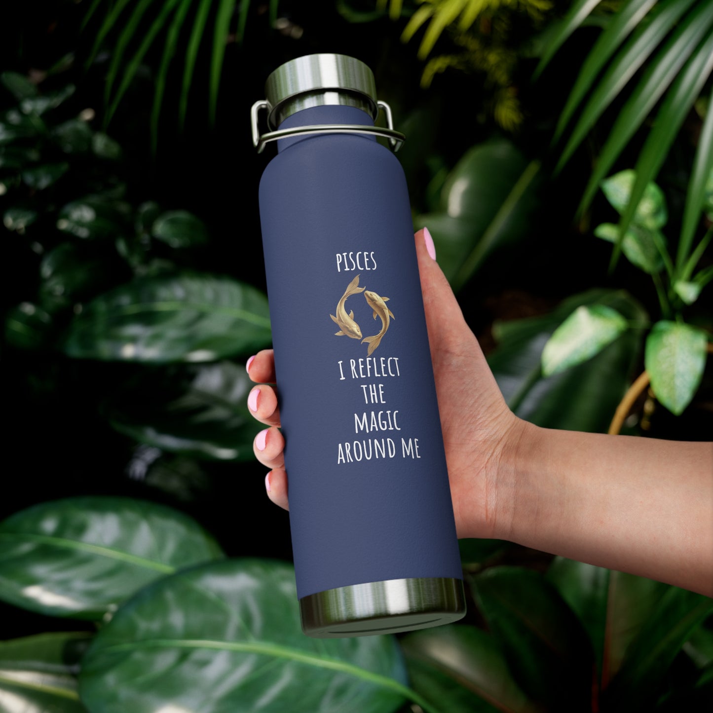 ✨🔮 Enchanted Pisces Copper Insulated Bottle – 22oz of Temperature Magic! 🔮✨
