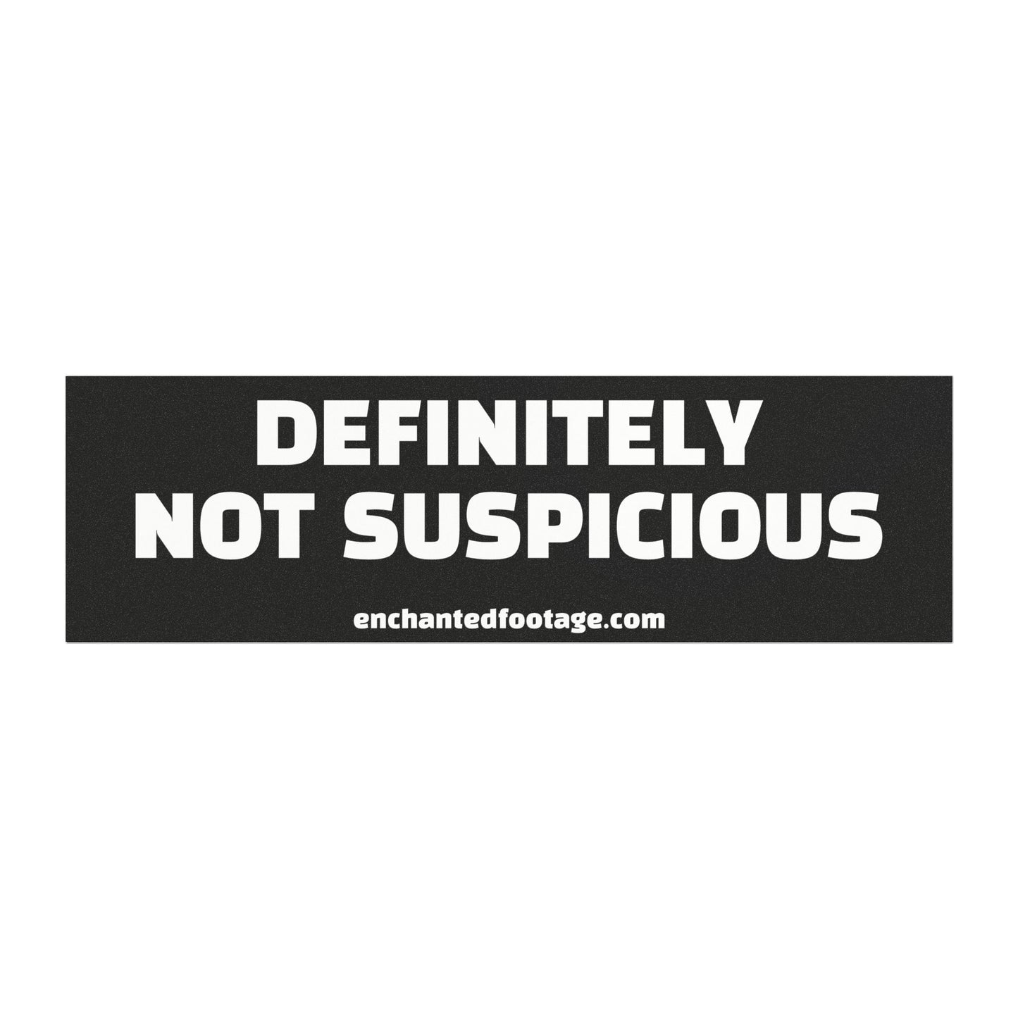 🤍 The Enchanted Statement™ Bumper Sticker | The Enchanted Drive Collection 🤍