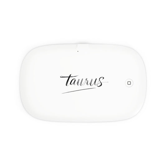 ♉ Aurora UV Phone Sanitizer & Fast Wireless Charging Pad – Taurus Edition 🌿♉