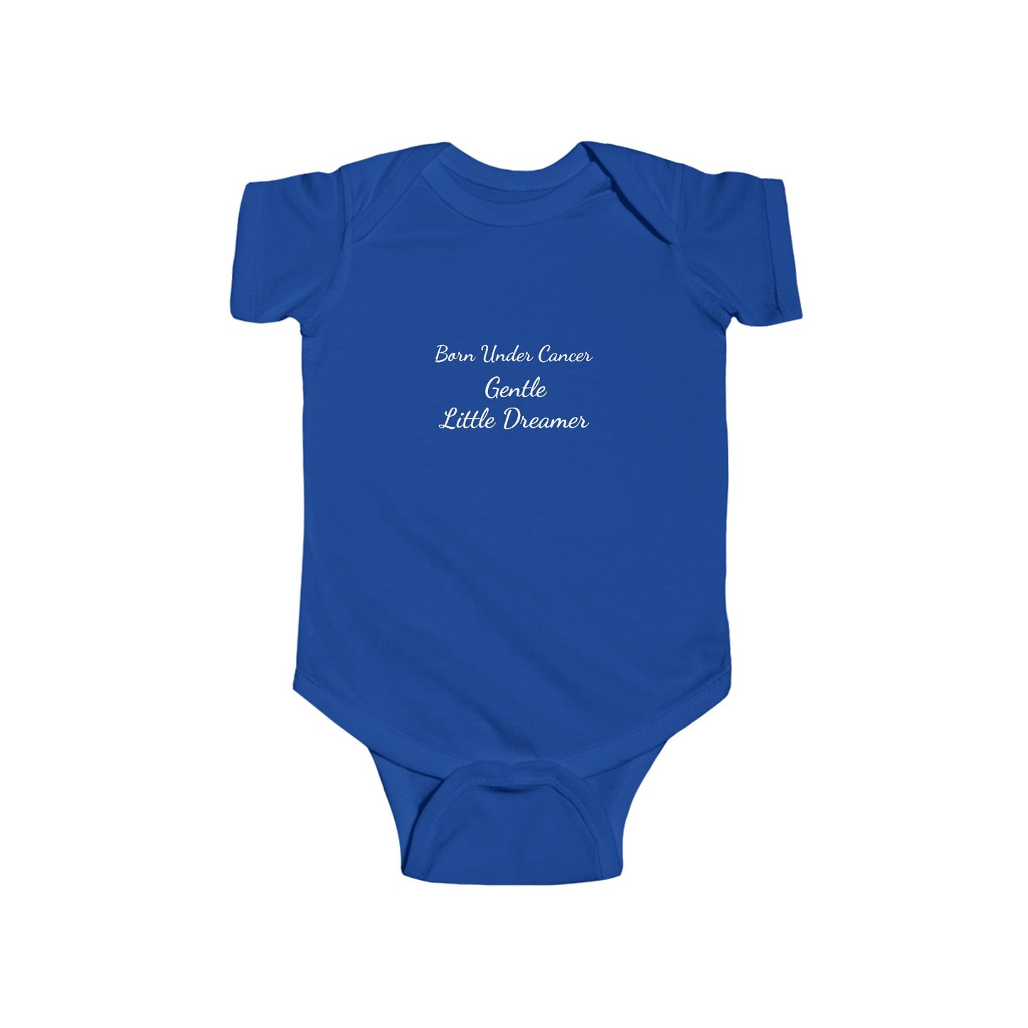 💫 The Born Under™ Collection – Cancer Edition 💫 Gentle Little Dreamer Infant Onesie