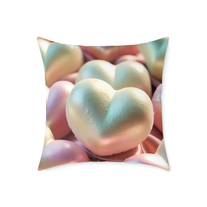 Love in Bloom: Enchanted Decorative Pillow for a Cozy Touch