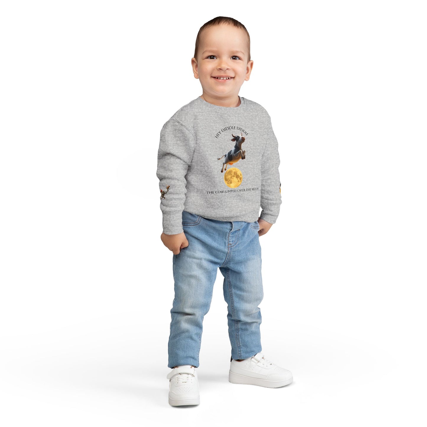 🦄✨ The Enchanted Cozy: One-of-a-Kind Toddler Sweatshirt 🌈🧸