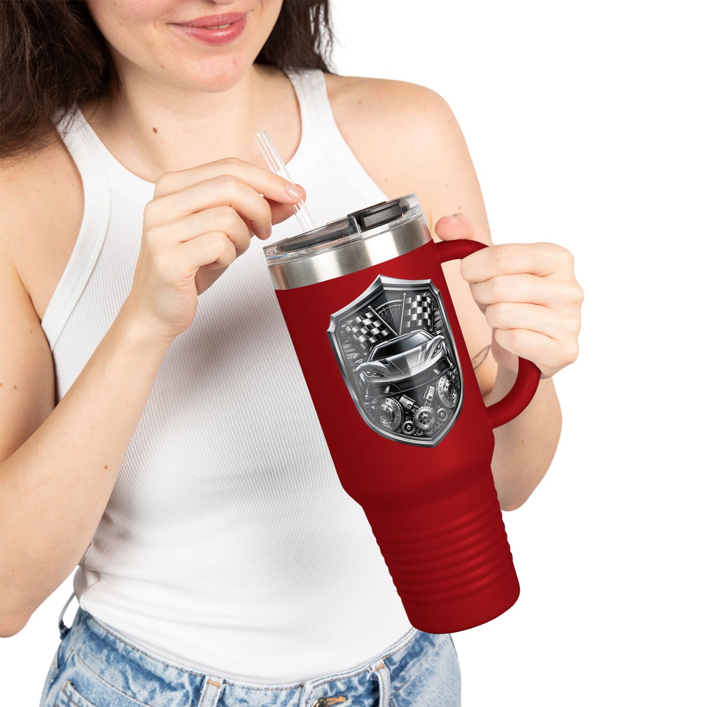 🤍 Enchanted Emblem Travel Tumbler 🤍