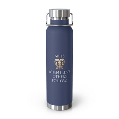 ✨🔮 Enchanted Aries Copper Insulated Bottle – 22oz of Temperature Magic! 🔮✨