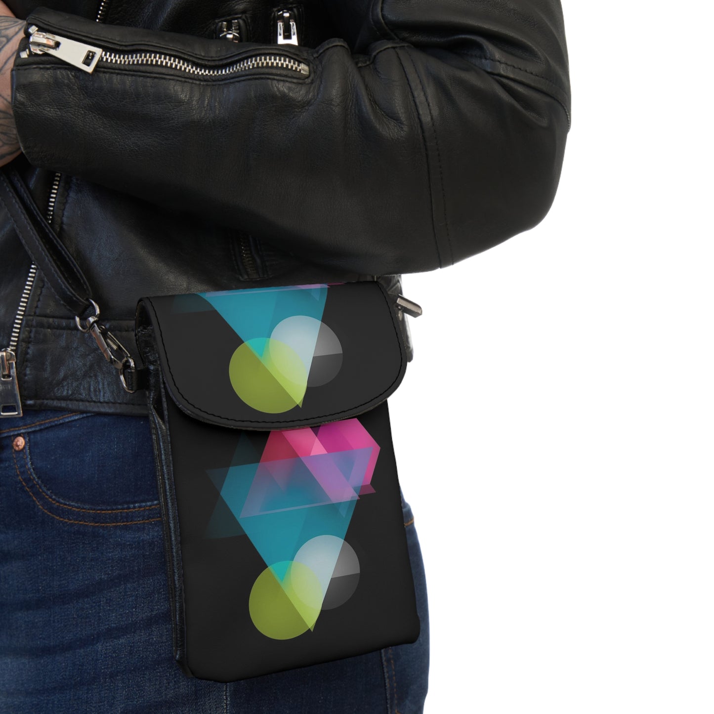 👜🌟 The Razzle-Dazzle Pocket Prism™ Cell Phone Wallet ✨💼🌈