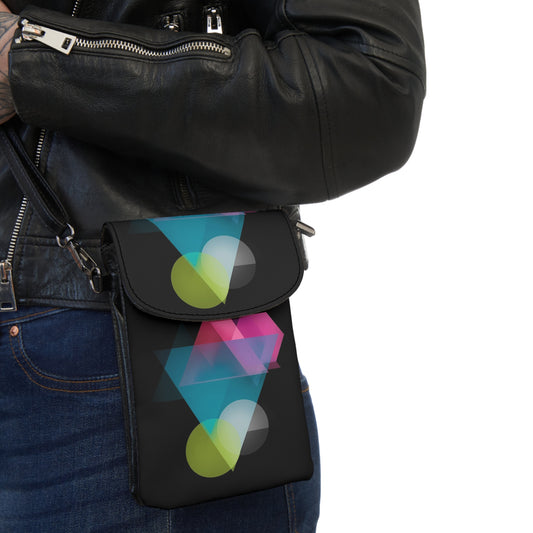 👜🌟 The Razzle-Dazzle Pocket Prism™ Cell Phone Wallet ✨💼🌈